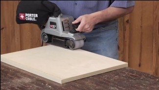 Leveling Edge Banding With A Belt Sander