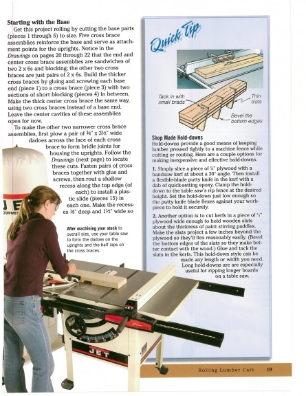 Woodworking article