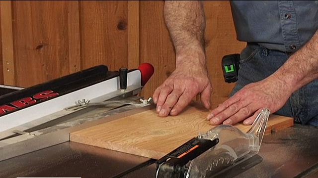 Double Taper Using A Taper Jig