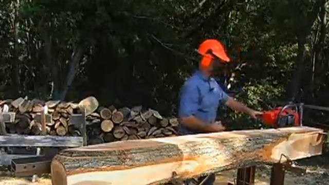 How to Plain Saw Logs into Lumber