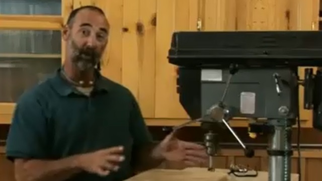 Using a Laser Sight on Your Drill Press