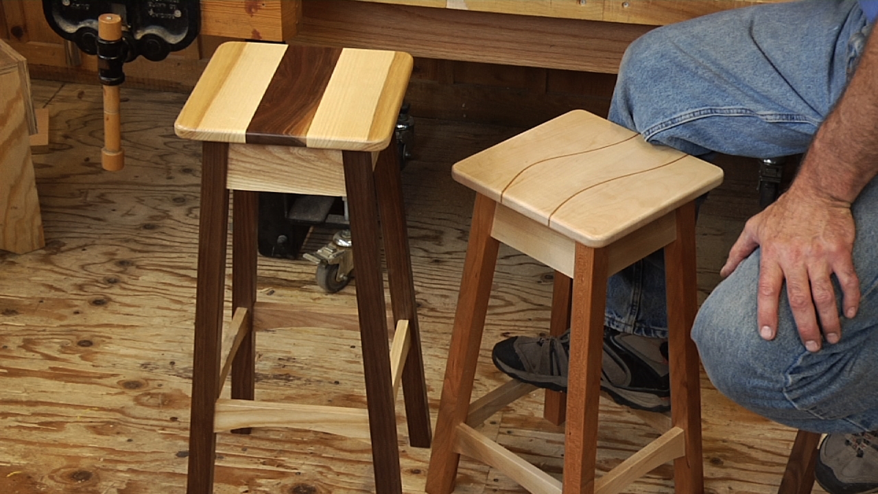  how to build a stool from wood