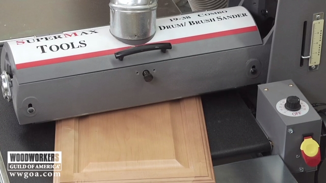 Using a Drum Sander to Sand Complex Profiles