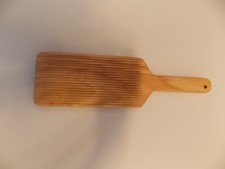 Pasta making paddle