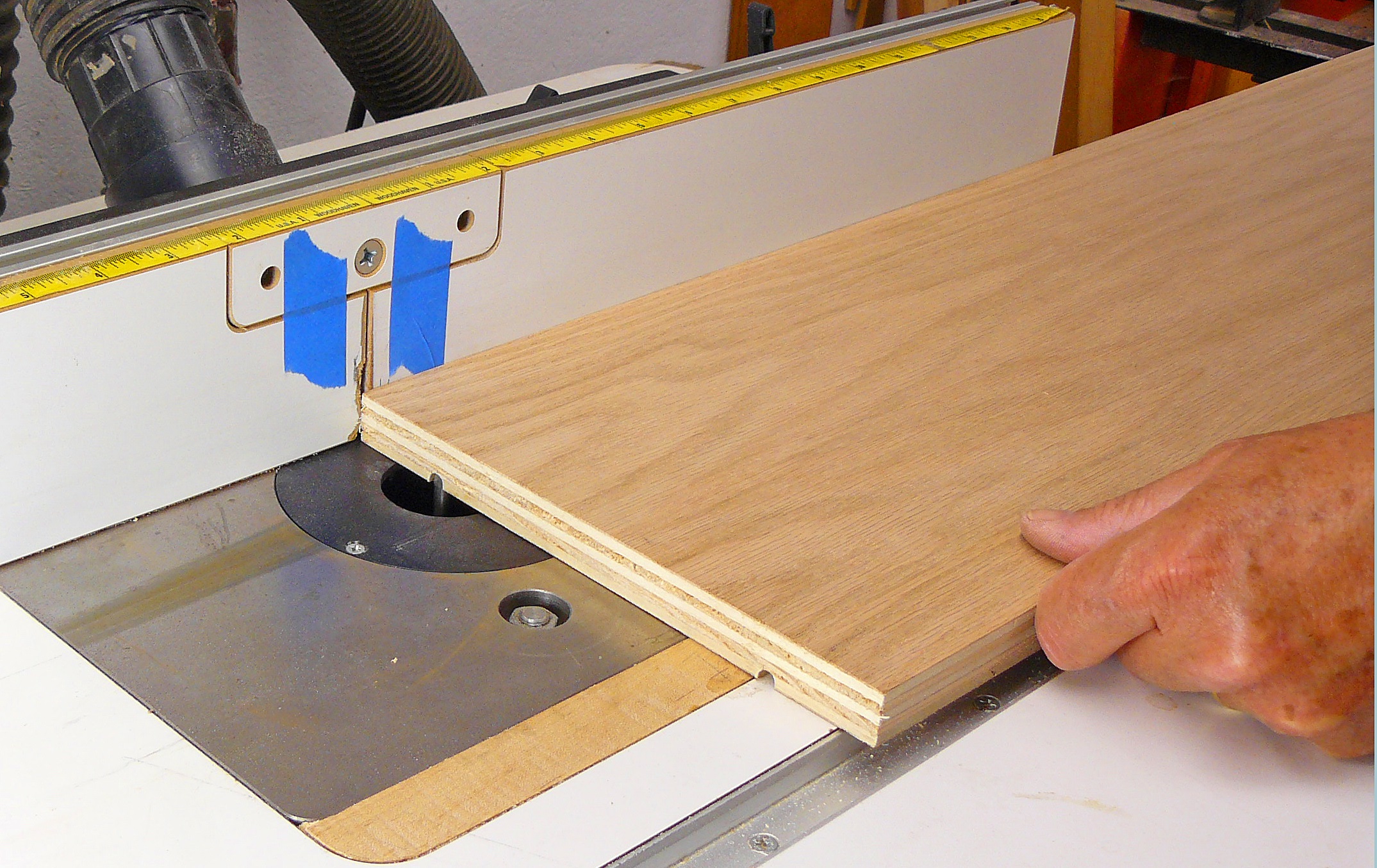 Hide Adjustable Shelf Pins in a Secret Slot - FineWoodworking