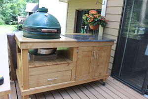 How To Build a Rolling Cart For Your Grill WoodWorkers Guild of America