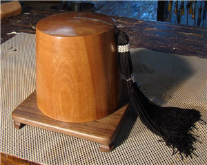 cremation urn in the shape of a Shriner fez