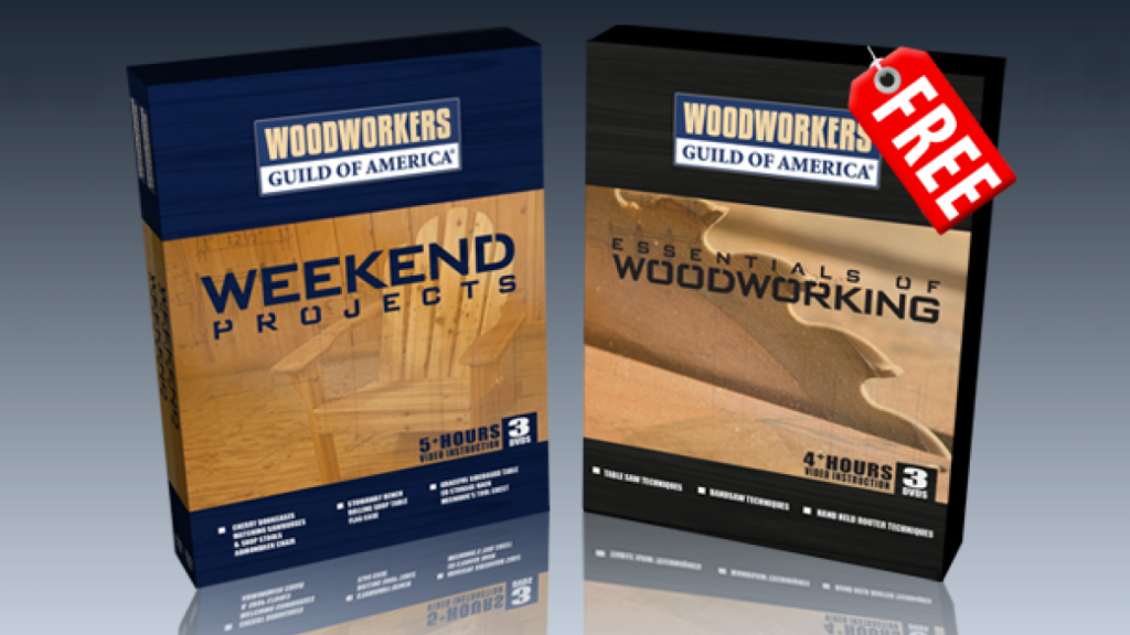 Weekend Projects and Essentials of Woodworking DVD
