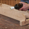 Making a wooden wine rack