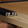 Covering screws with wood