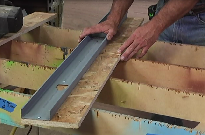 Adding a slide to wood