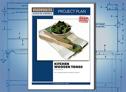 Kitchen Wooden Tongs Plan