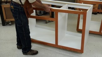 How to Build Cabinets - Finishing a Face Frame