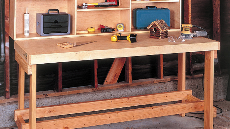 Folding Workbench Plans