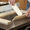 Piecing wood together