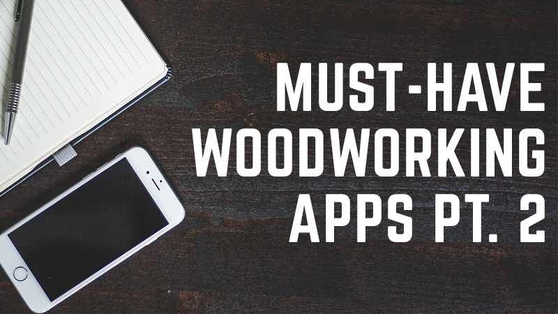 woodworking apps banner