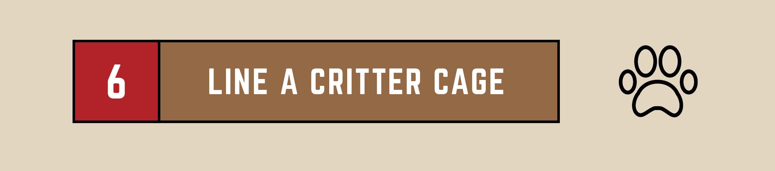 line a critter case text