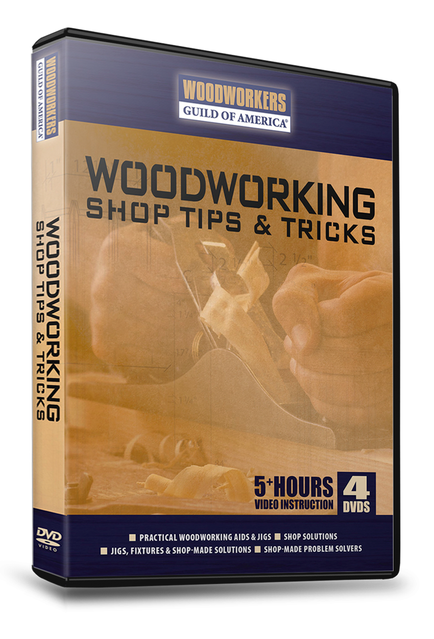 Woodworking shop tips and tricks DVD