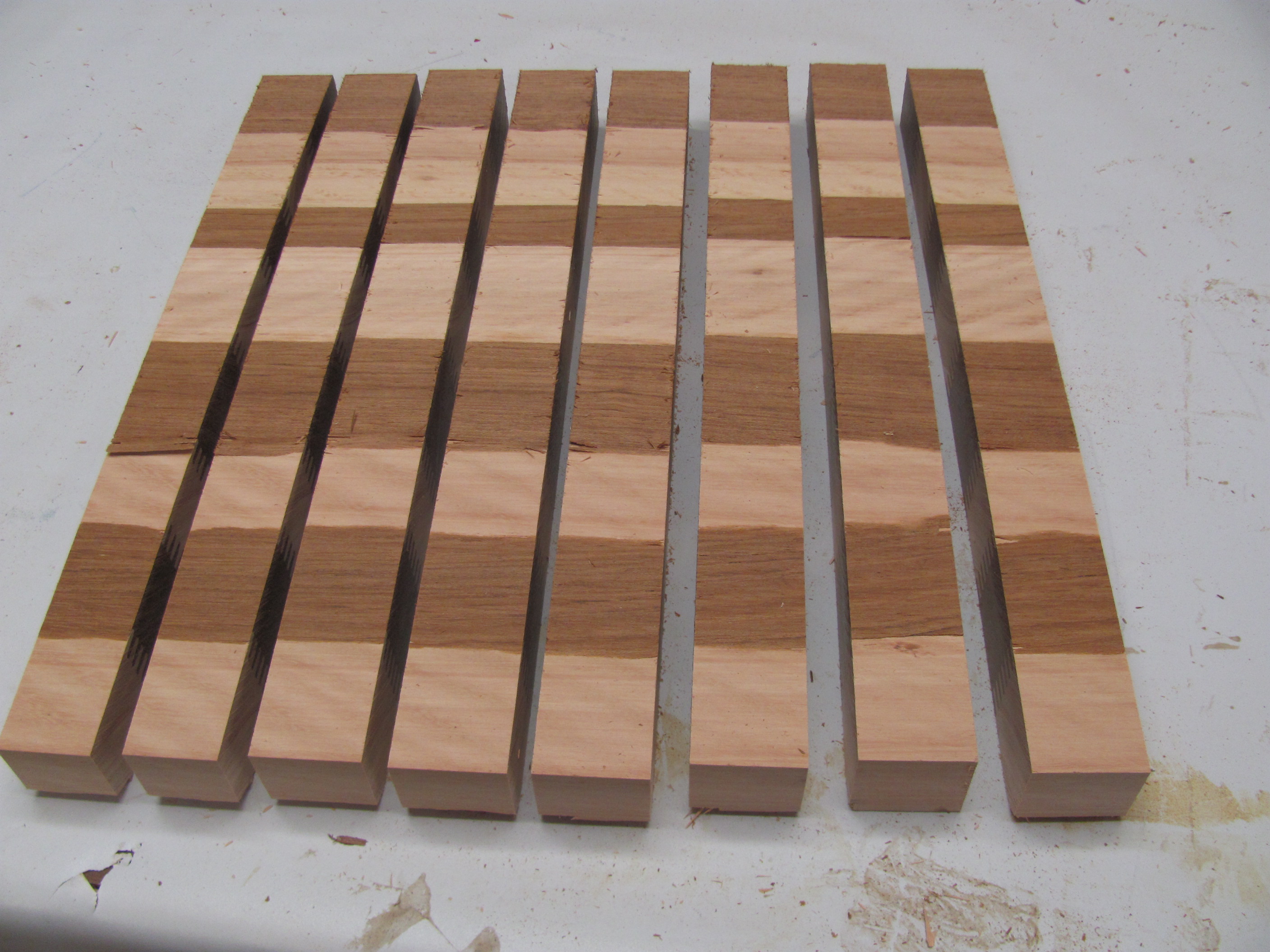 Fancy End Grain Cutting Board Plans