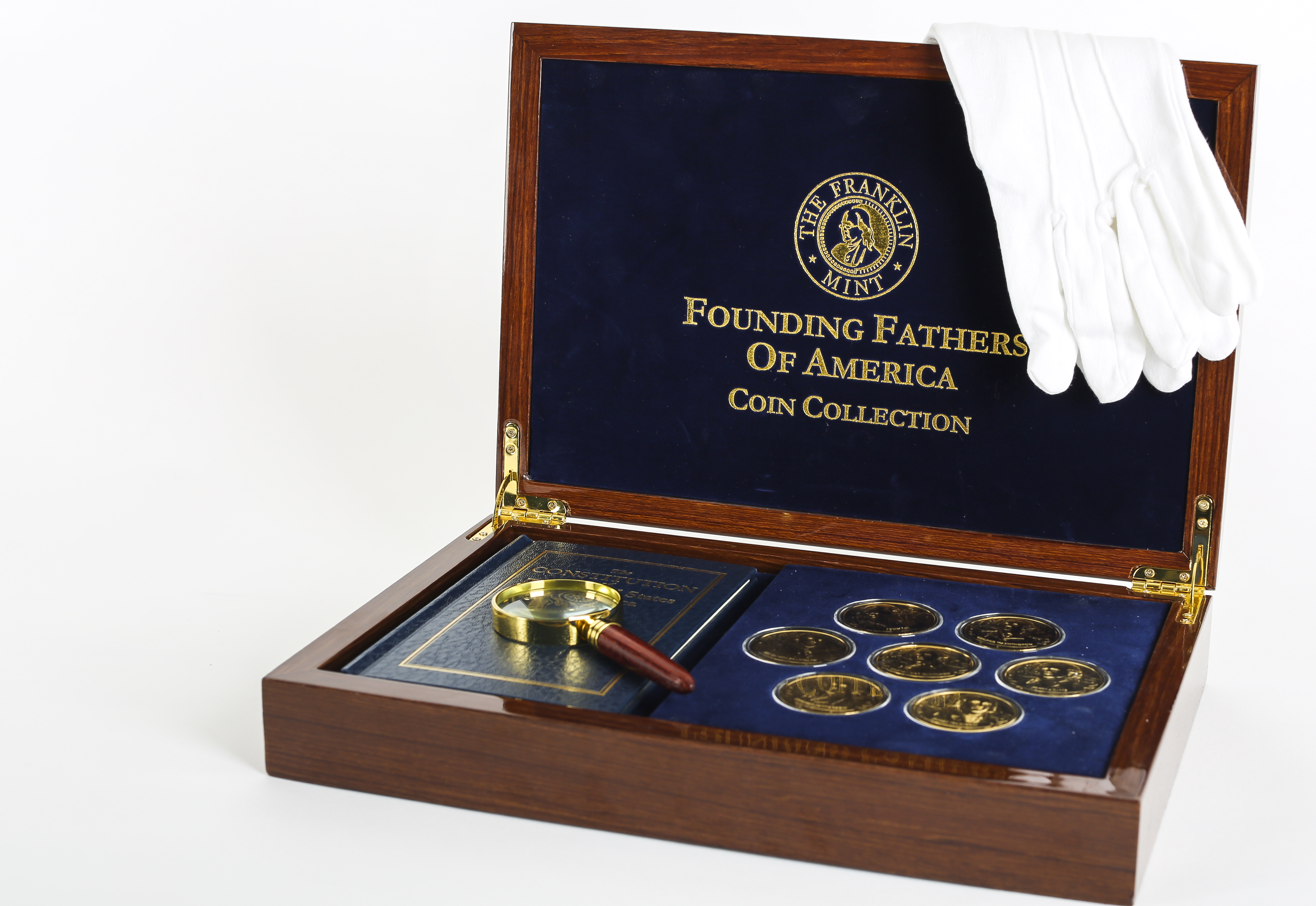 Founding Fathers of America Coin Collection WoodWorkers 