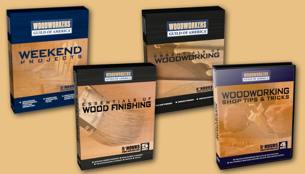 Woodworking DVD collection