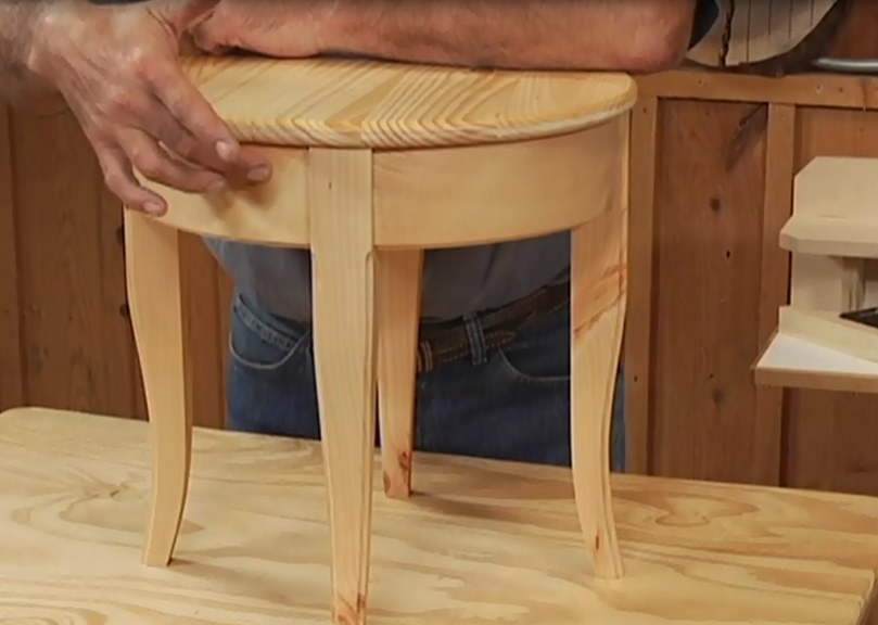 Small round stool