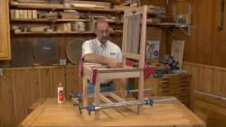Making a wooden chair