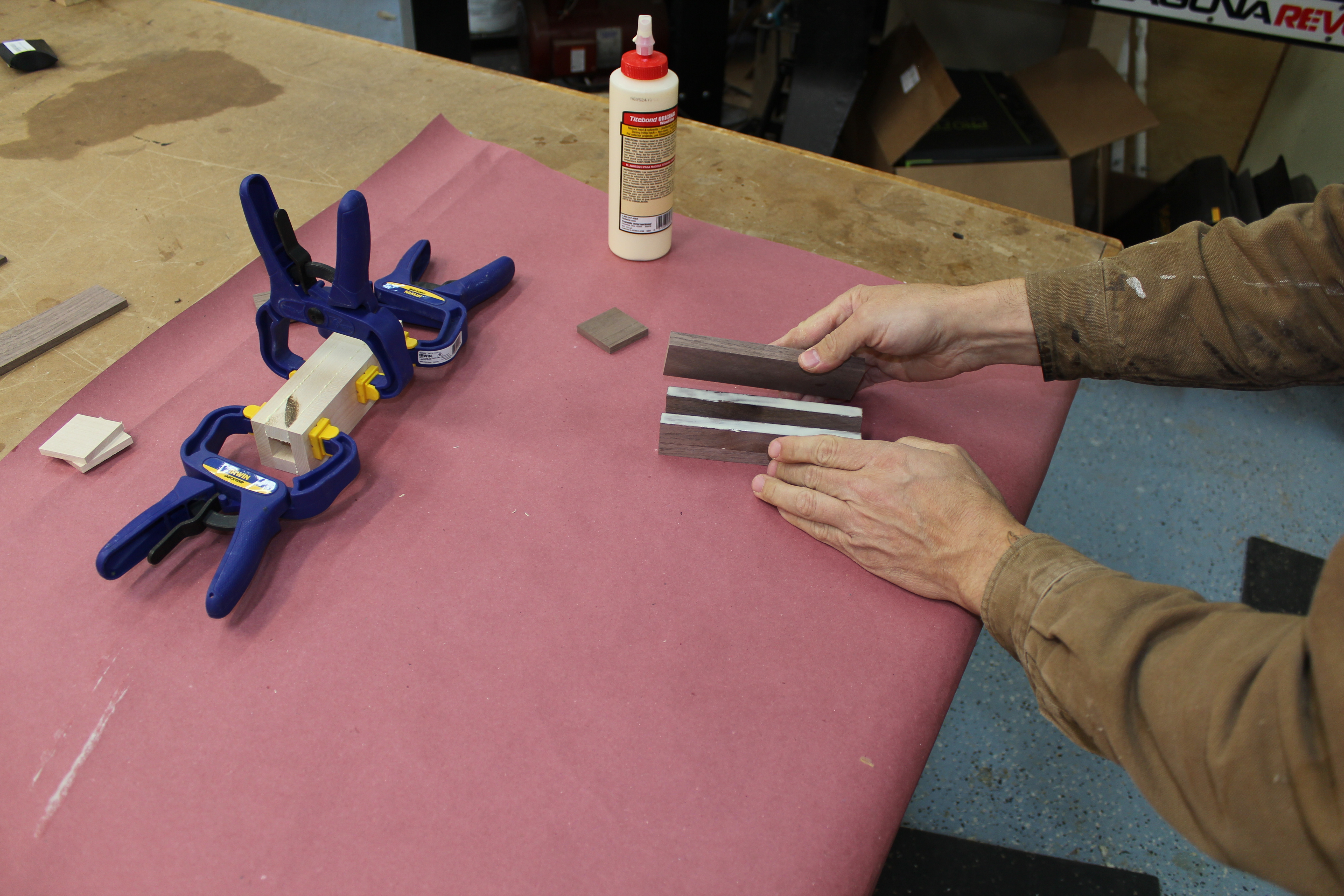gluing the pieces