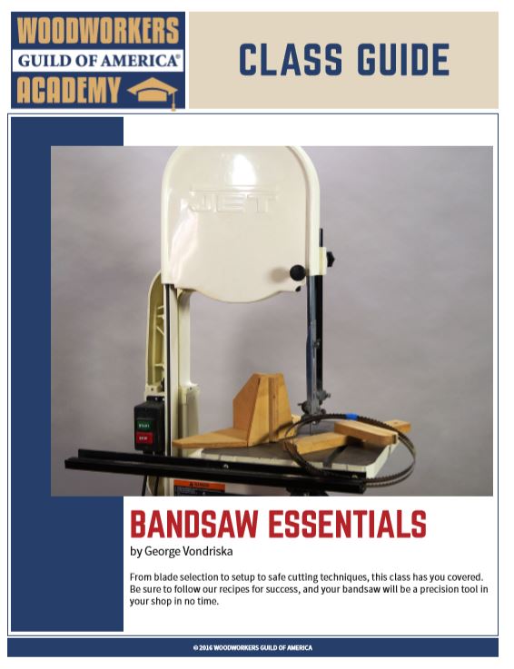 Bandsaw Essentials Glass Guide