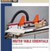 Router table essentials guide