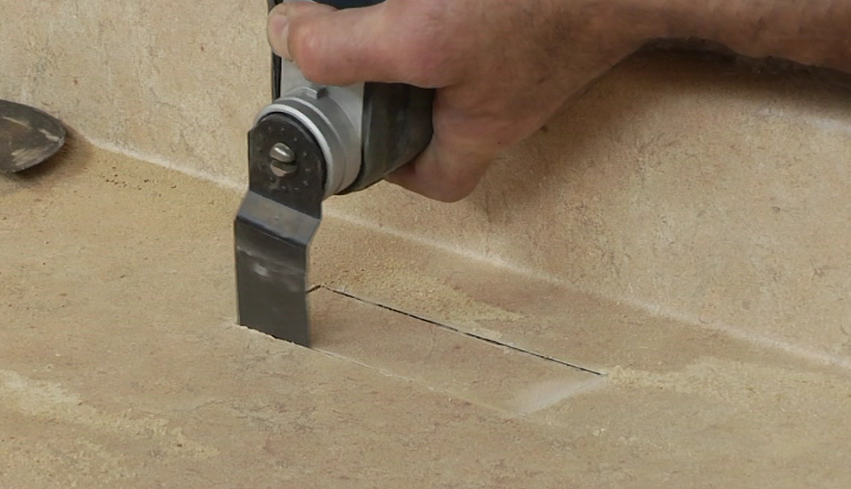 Cutting a rectangle from wood