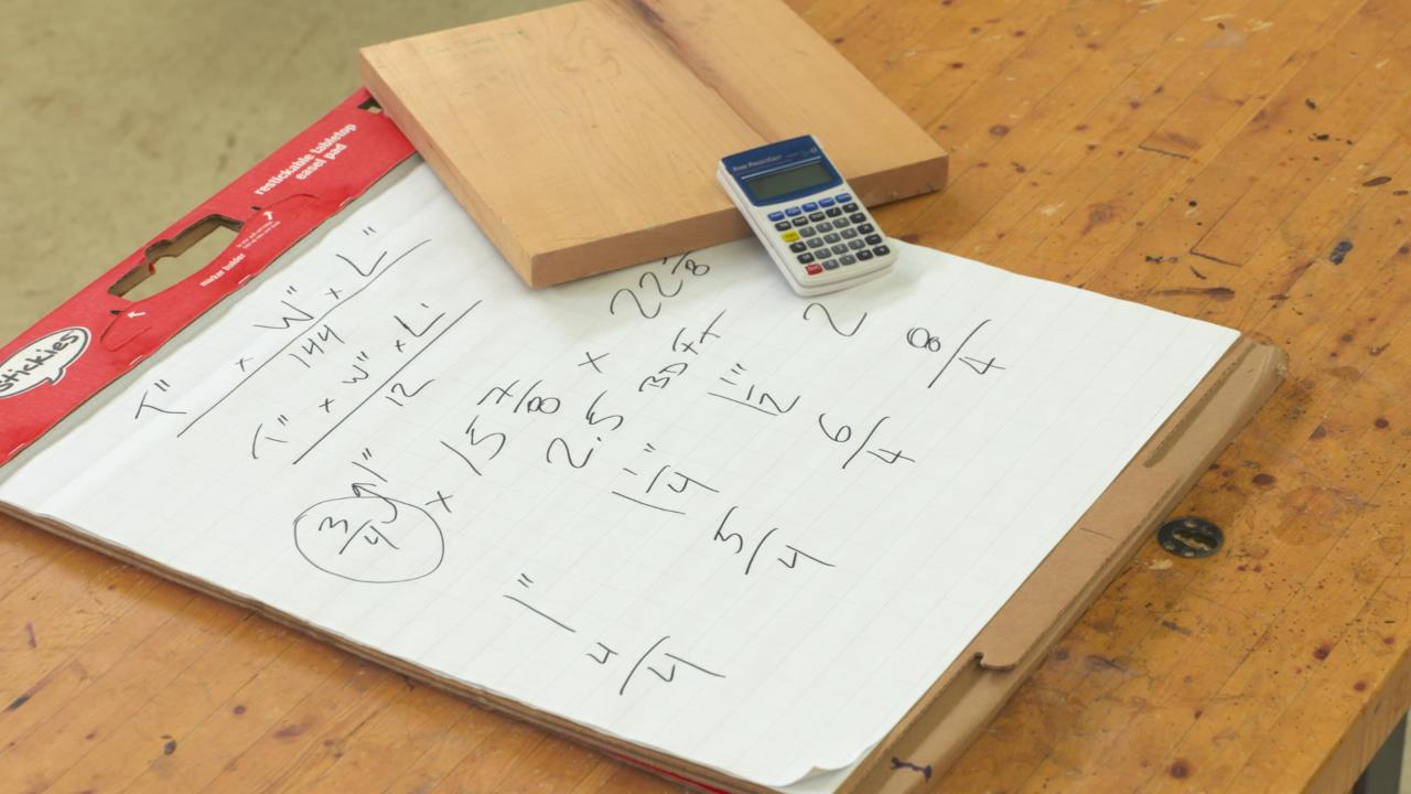 Session 11: Calculating Board Feet