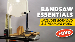 Bandsaw essentials DVD
