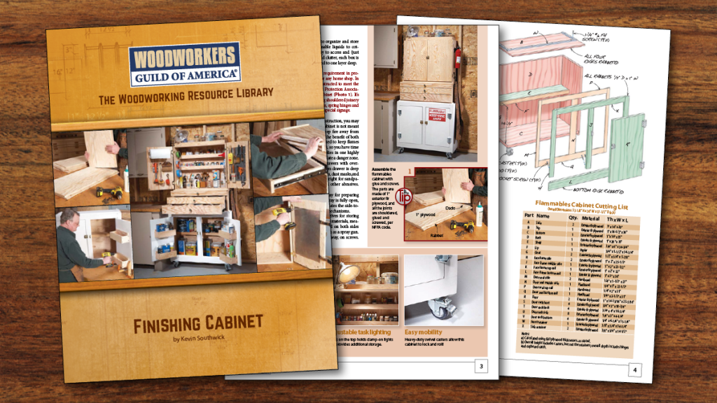 Finishing Cabinet Plans