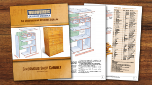 Ginormous Shop Cabinet Plan