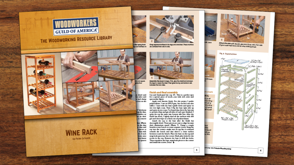 Wine Rack Plans