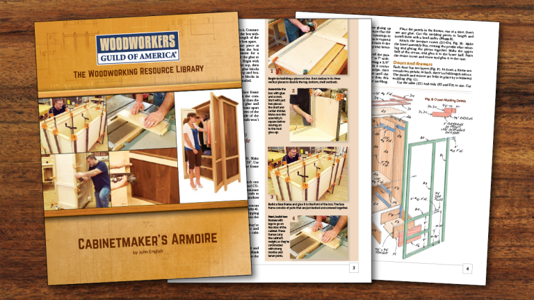 Cabinetmaker’s Armoire Plan