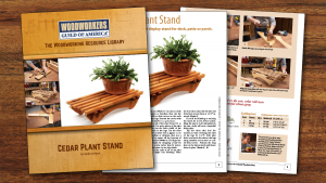 Cedar Plant Stand Booklet