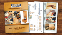 Arts and Crafts Hall Tree Plans
