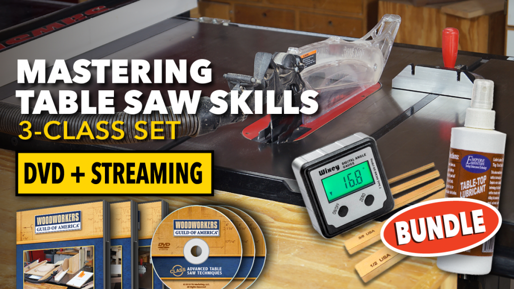 Mastering Table Saw Skills DVD