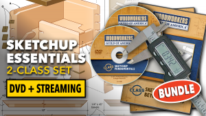 Sketchup essentials DVDs