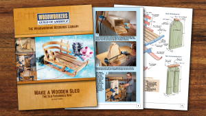 Make a wooden sled plans