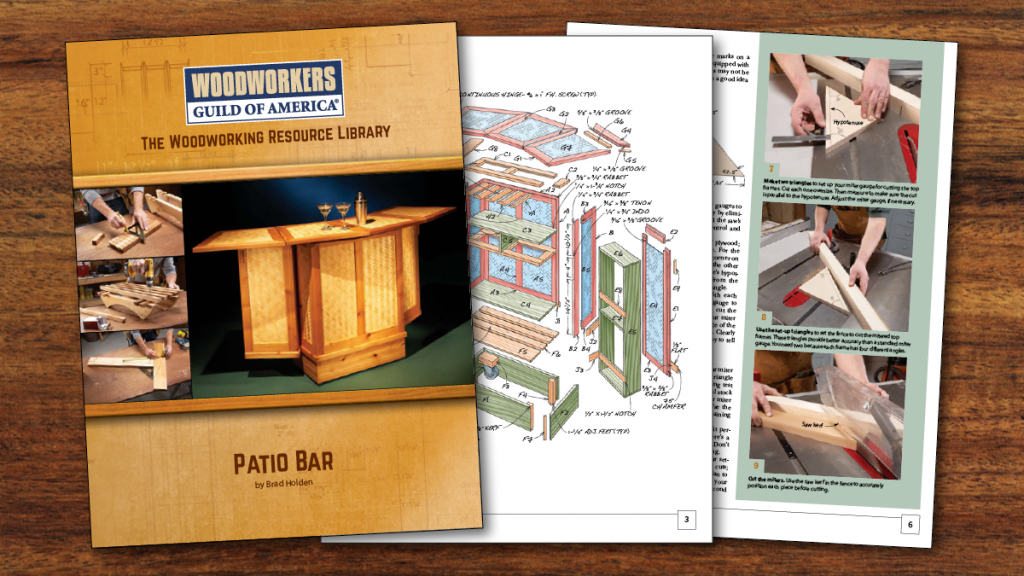 Patio Bar Plans