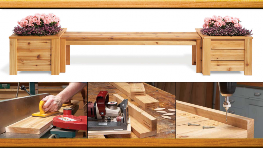 Planter Bench