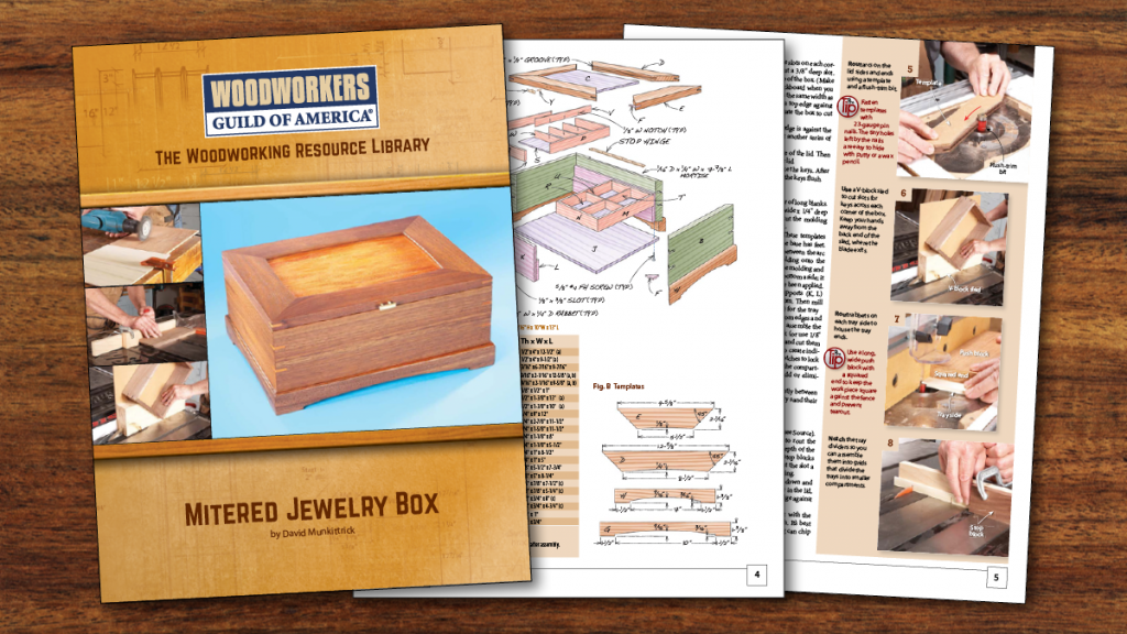 Mitered Jewelry Box Plans