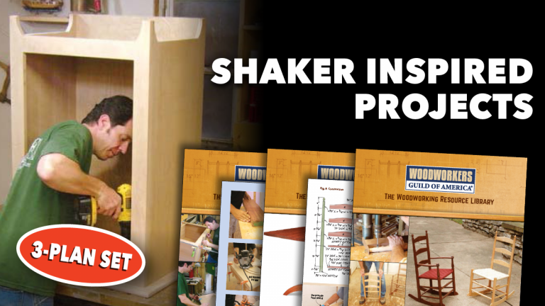 Shaker inspired projects booklet