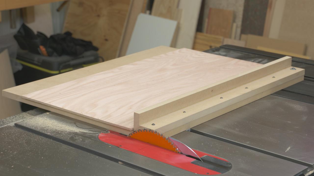 Session 2: Table Saw Panel Sled
