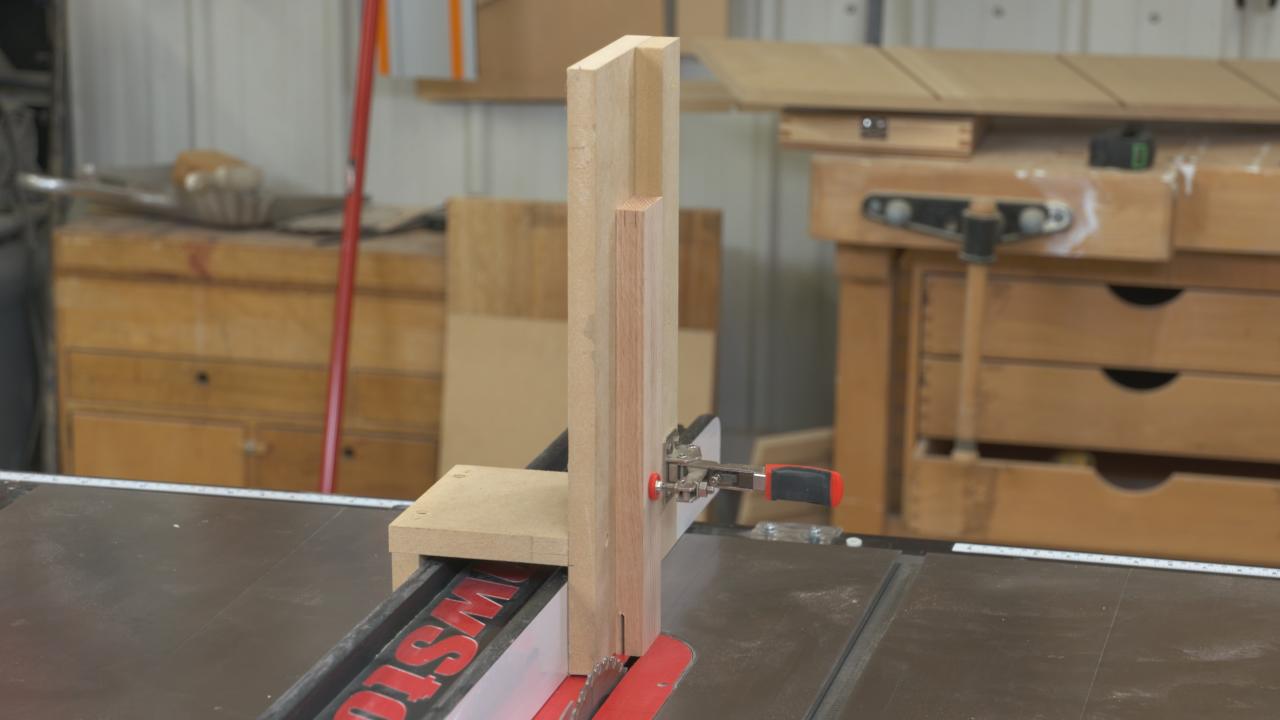 Session 5: Rip Fence Tenon Jig