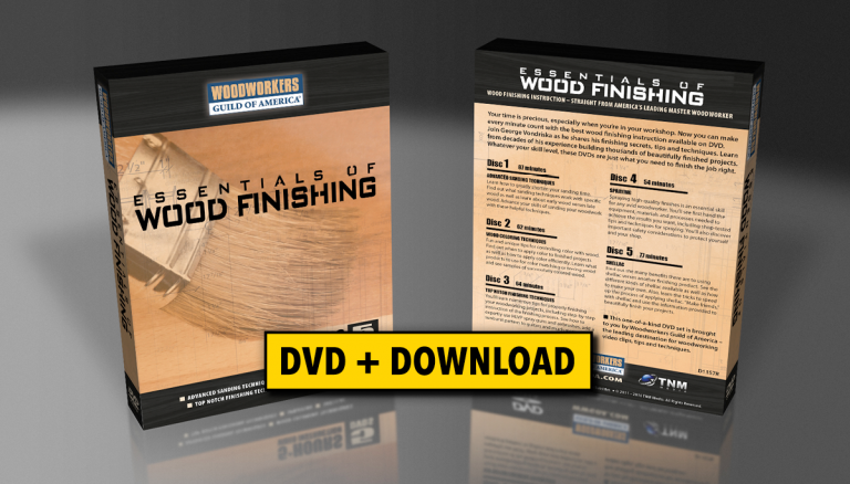 Essentials of Wood Finishing DVD