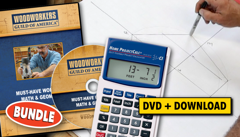 Woodworking Math and Geometry DVD